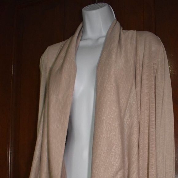 LINQ Los Angeles Open Front Cardigan Sweater Size Small - Picture 4 of 13